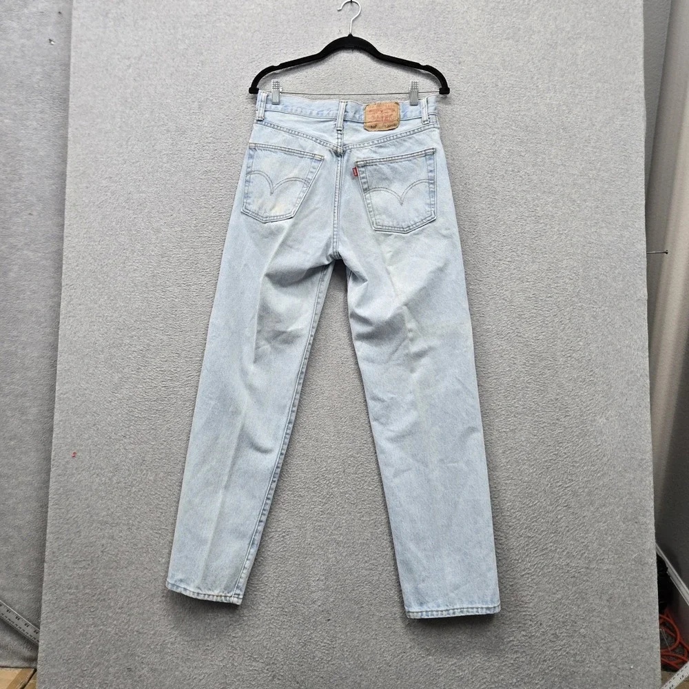 VINTAGE Levi's 501 Men Jeans 30X32 Blue 90s USA Denim Original Fit Straight